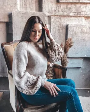 Мастер-класс Aisha sweater (Анна Сутурина)
