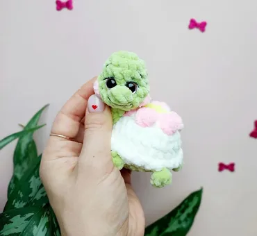 [Махоткины игрушки] Цветочная черепашка (Екатерина Белоусова)