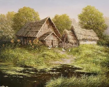 Деревенский мотив  (Игорь Сахаров)
