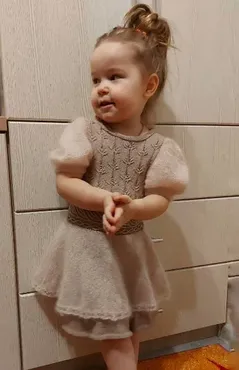 Платье Невесомость (virina.knits)