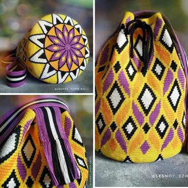 Сумка Mochila (lesnoy_ezhik.knits)