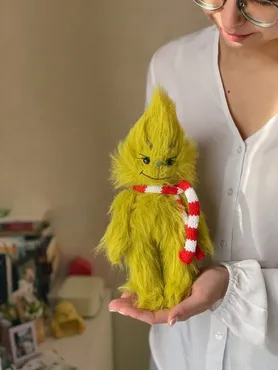 [baby_toys_knit] Гринч (Карина Идятуллина)