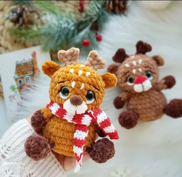 [Chirka_toys] Оленёнок из серии Крошки-Горошки (Екатерина Чиркова)