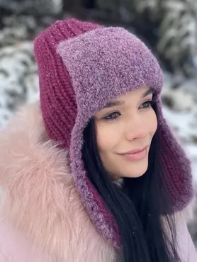 [olga_chel_knitting] Шапка ушанка Ochel (Ольга Челяпина)