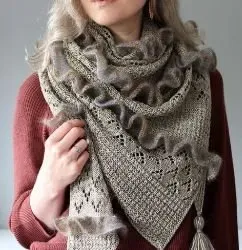 Шаль Ruffle Snuggle (Lisa Hannes)
