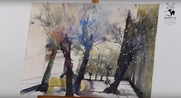 [BL-school] Городской пейзаж (Эльке Меммлер)