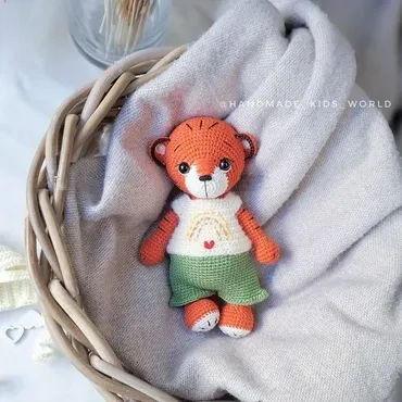 [handmade_kids_world] Тигренок Лео (Ксения Кучаева)