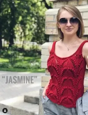 Топ Jasmine (grenka87knit)
