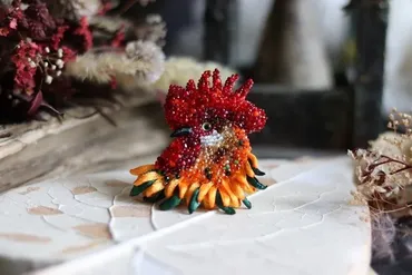 Петух (NataliNaumenko_beads)