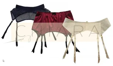 [СhiaraLingerie] Пояс для чулок + гартеры и портупеи (Светлана Рыбакова)