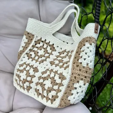 [behet.handmade] Сумка Kate из джута (Диана Бехет)