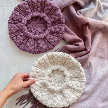 [la.na.knit] Берет Butterfly (Лариса Попович)