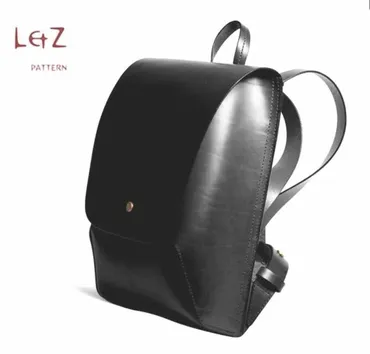 Кожаный рюкзак, модель BDQ-06 (LetZ pattern)