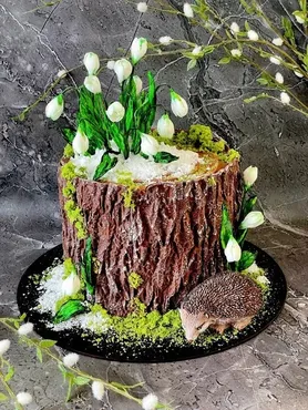 [Anastasiya_bakery] Торт Весенний пень (Анастасия Политыкина)