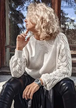 Джемпер Leaf (nataknitwear)