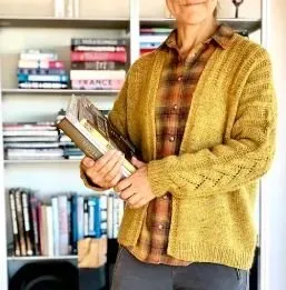 Кардиган Bookworm (Heidi Kirrmaier)