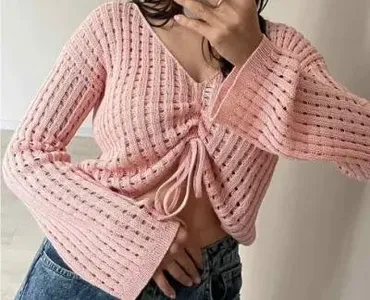 [la.na.knit] Блузка Romantic_blousee (Лариса Попович)
