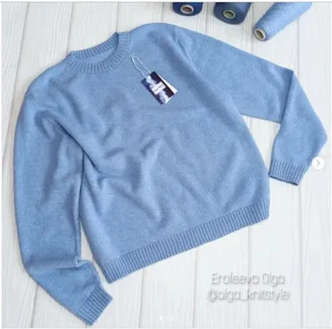 [olga_knitstyle] Мужской джемпер (Ольга Ерофеева)
