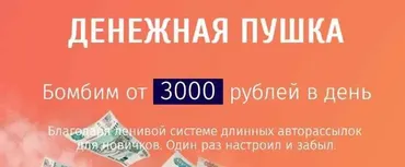 Денежная пушка. Тариф - Без поддержки (Константин Руднев)