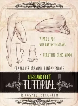 [Cosmic Spectrum Art]  Character Fundamentals: Legs and Feet (Yana Bogatch)