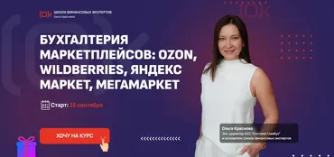 Бухгалтерия маркетплейсов. Тариф Самостоятельный. Сентябрь 2025 (Ольга Краснова)