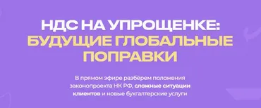 [Biznesinalogi] НДС на упрощенке - будущие глобальные поправки (Евгения Мемрук)