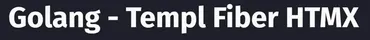 [PurpleSchool] Golang - Templ Fiber HTMX. Тариф Премиум (Антон Ларичев)