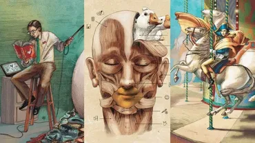 [Domestika] Иллюстрация в смешанной технике. Фантастические биномы (Джос Розеро)