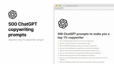 500 запросов ChatGPT по копирайтингу - стань лучшим (Pascio)