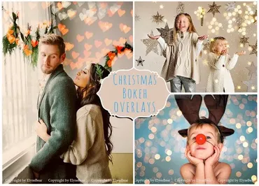 [creativemarket] 40 штук оверляев, идеально подходят для студии и зимних фотосессии