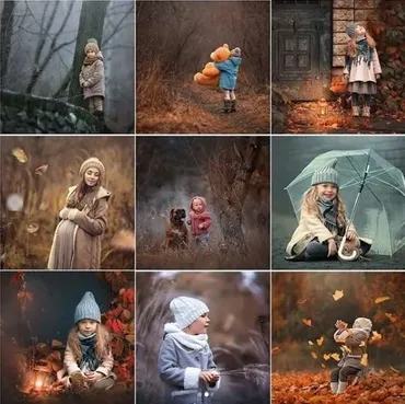 Обработка фото. Осеннее изобилие (Arma Gray)
