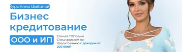 Бизнес-кредитование ООО и ИП. Тариф Профи (Анна Цыбина)
