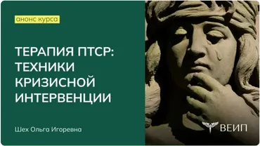 [НИЦ ВЕИП] Терапия ПТСР: техники кризисной интервенции (Ольга Шех)