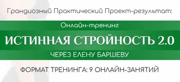 Истинная стройность 2.0. Пакет Silver (Елена Баршева)