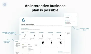 [Notion] Набор шаблонов Business Plan Workspace (Notionologia)