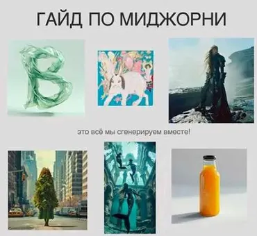 Гайд по Midjourney. Тариф гайд (Максим Булатов)