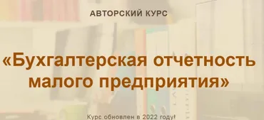 Бухгалтерская отчетность малого предприятия. Март 2022 (Ольга Шулова, Валентина Власенко)