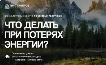 [Врата Миров] Что делать при потерях энергии? (Ольга Веремеева)