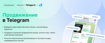 [Нетология] Продвижение в Telegram (Людам Сейдаметов, Мария Борисенко)