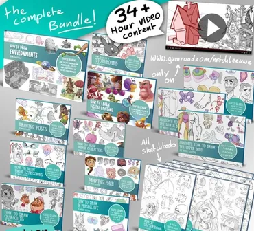 Полный комплект по рисованию / The complete bundle (Mitch Leeuwe)