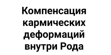 Компенсация кармических деформаций внутри Рода (Кирилл Гурин)