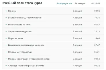 [Udemy] Обучение яхтингу от новичка до матроса (Mikhail Voronov)