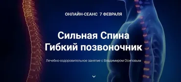 Сильная спина. Гибкий позвоночник (Владимир Осипов)