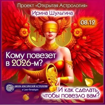 Кому повезет в 2026 году? И что сделать, чтобы повезло вам? (Ирина Шульгина)