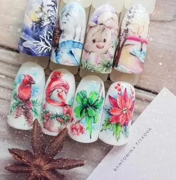 Зимние акварели (Антонина Титкова)