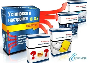 Пошаговый видеокурс «Установка и настройка 1С 8.2», 2013 (Богдан Кухар)