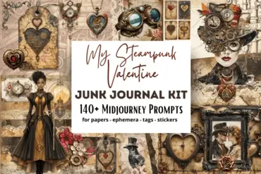 [Creativefabrica] My Steampunk Valentine AI Prompt Kit