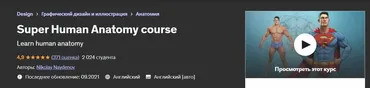 [Udemy] Super Human Anatomy course (Николай Найденов)
