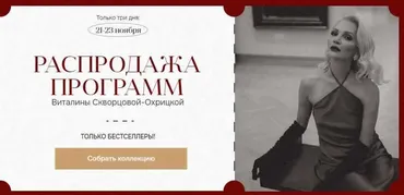 Черная пятница 2023. Мягкая сила + Денег достаточно + Картина будущего (Виталина Скворцова-Охрицкая)