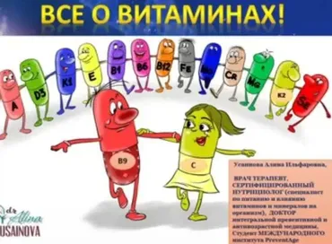 Витамины - мода или реальность (Алина Усаинова)